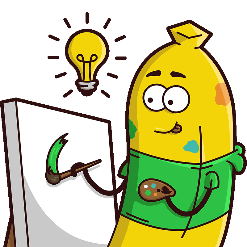 Green Bananas branding design