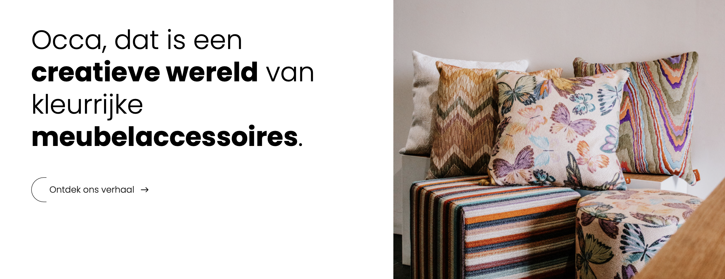 CTA voorbeeld 'ontdek meer' Voorbeeld Call to action