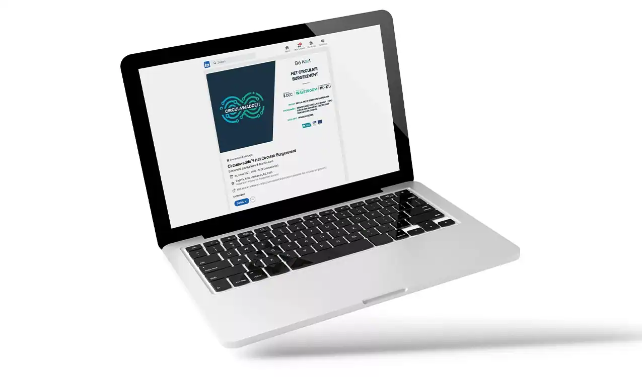 Online eventcommunicatie voor De Keet