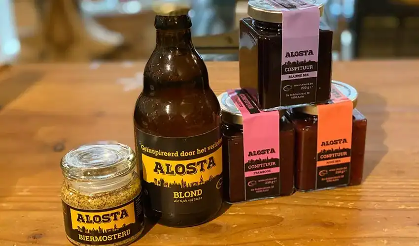 Alosta, streekproducten met design op maat