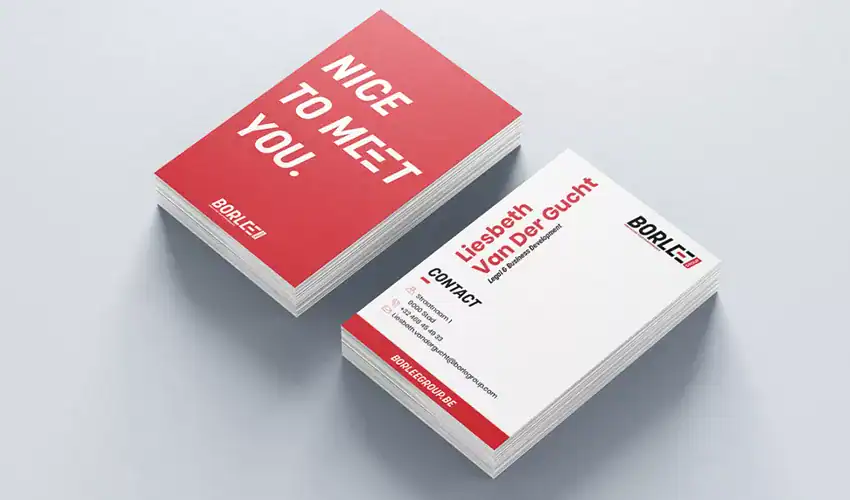 Logo, visitekaartjes en onepager voor BORLÉE GROUP