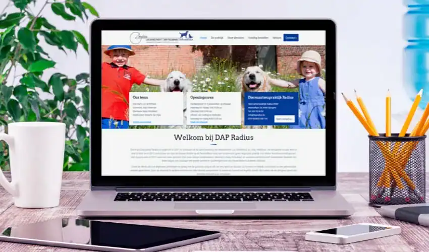Website DAP Radius in een nieuw jasje