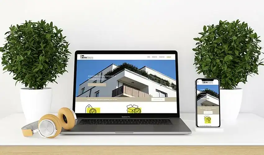 Een website voor Extherm