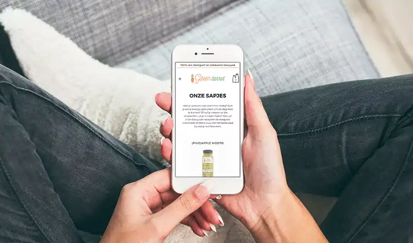 Nieuwe webshop in WooCommerce voor Green Carrot