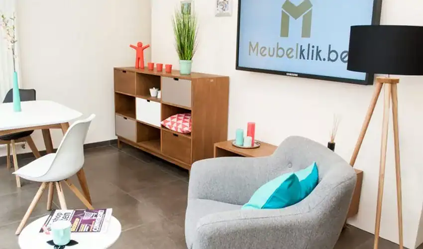 Pop up etalage Meubelklik