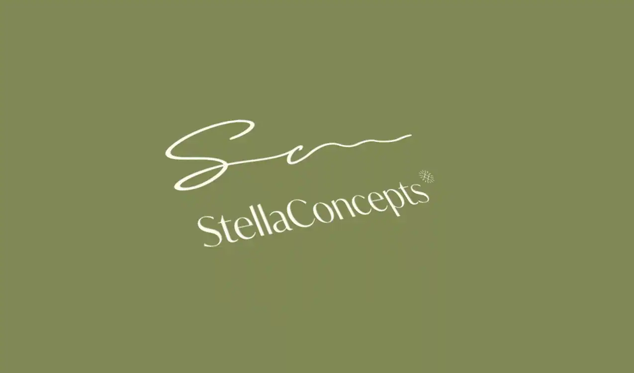 Professioneel logo en webdesign voor StellaConcepts