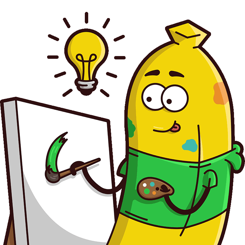 Green Bananas branding design