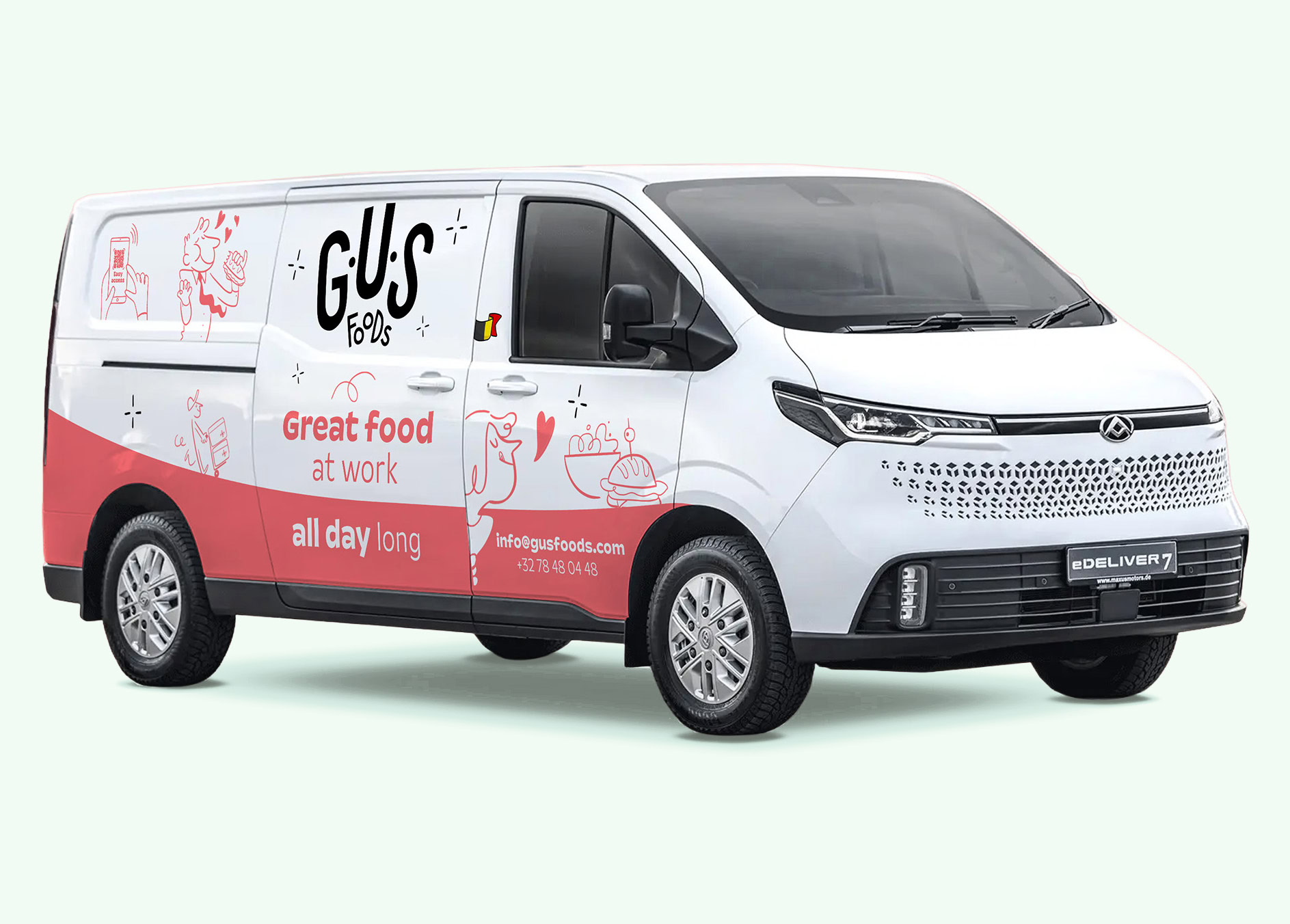 bestelbusje gus foods