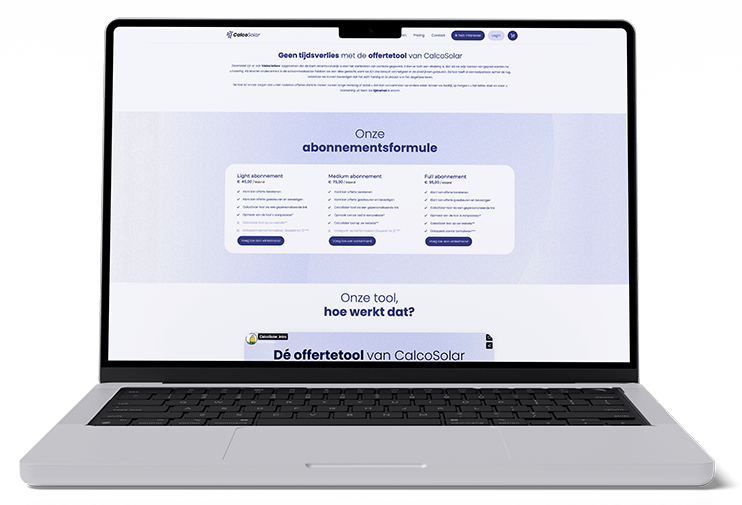 tool calcosolar Tool CalcoSolar