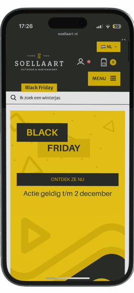 Soellaart-BF-home Soellaart Black Friday homepage